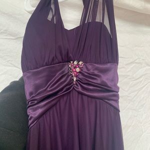 Purple dress